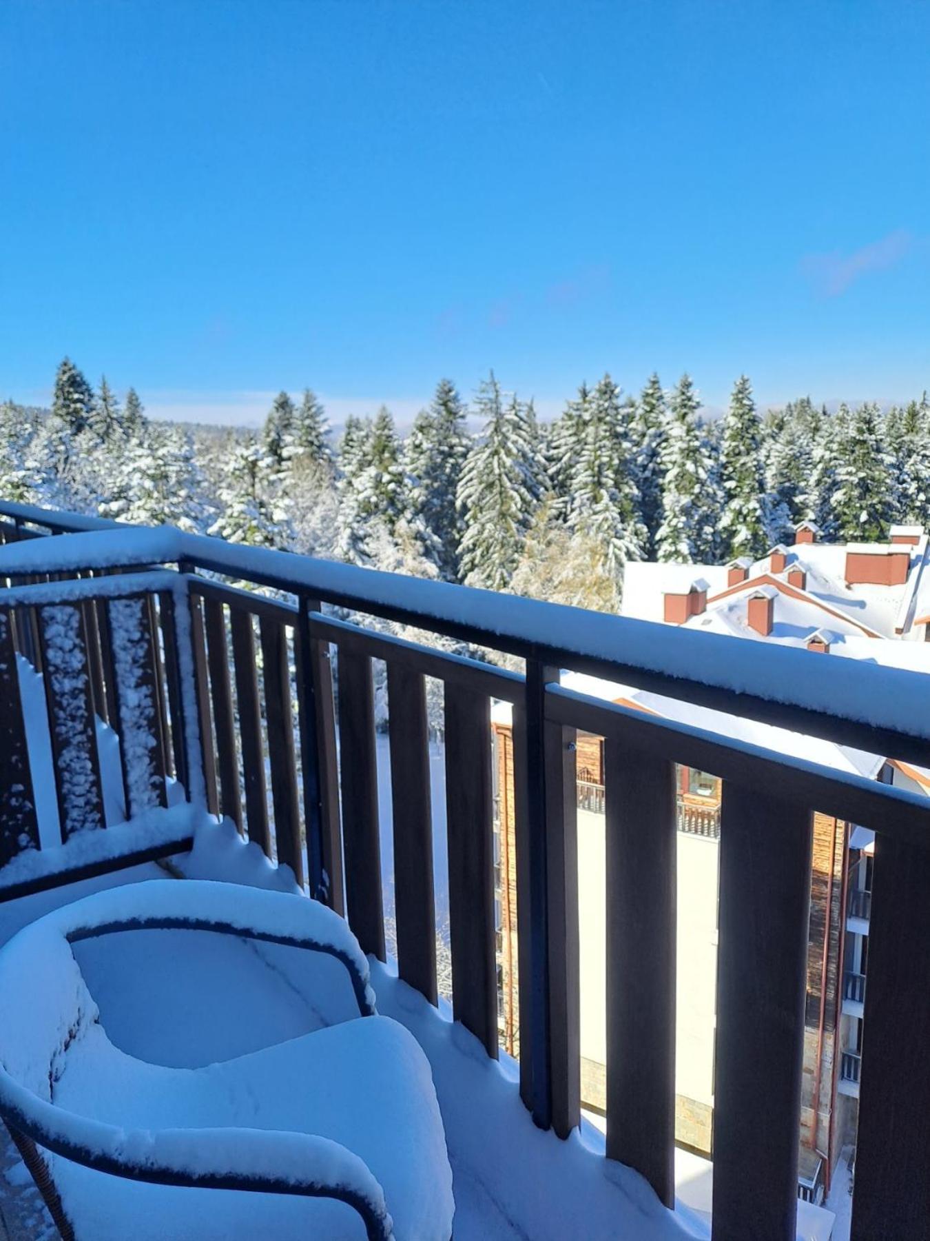 Premium Apartment In Borovets Gardens Complex Exteriör bild